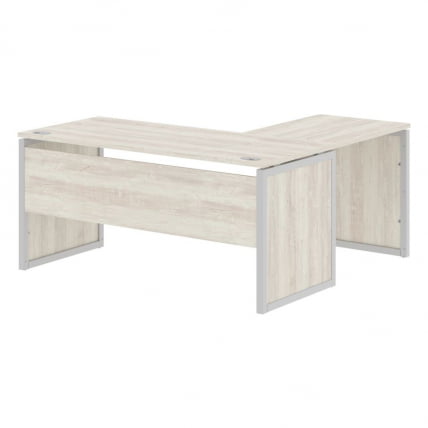 Стол письменный угловой левый XTEN-QP XQPCT 1615 L Сосна Эдмонт Серый_0