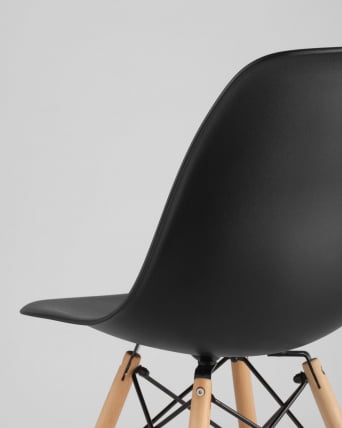 Стул Еамес Стйле ДСВ черный 4 шт. комплект (разборный каркас) / Eames Style DSW_8
