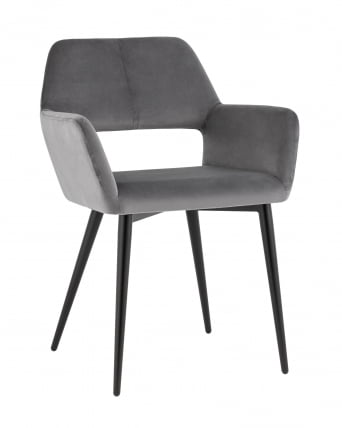 Стул Денди велюр Серый_0