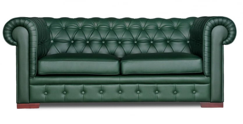 Диван двухместный раскладной Беркли 2Р Зеленый_0