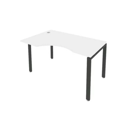 Стол письменный METAL SYSTEM Б.СА-2 Л Белый/Антрацит_0