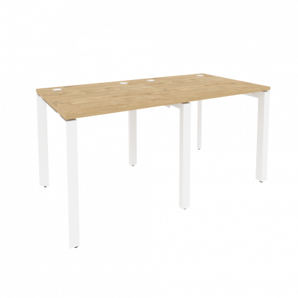 Рабочая станция на П-образном м/к ONIX O.MP-RS-2.0.8 Тиквуд Светлый/Белый_0