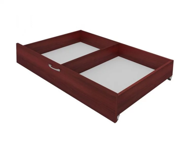 Комплект ящиков для кровати Веста (2шт) на колесиках (итальянский орех)_0