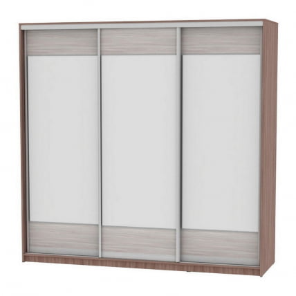 Шкаф-купе B-230х235х60-2(ЯШТ-ЯШС-D8D8D8)_0