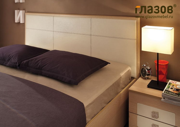 Спальня композиция 3 АМЕЛИ Дуб отбеленный_2