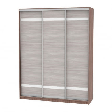 Шкаф-купе B-230х180х60-1(ЯШТ-ЯШС-D9D9D9)_0