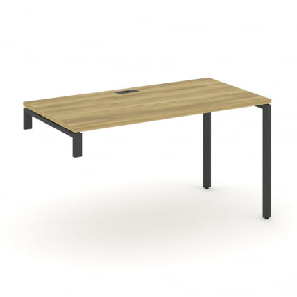 Стол надставка на опорную тумбу CONCEPT CN.OSN-004 Дуб Винченцо Антрацит_0