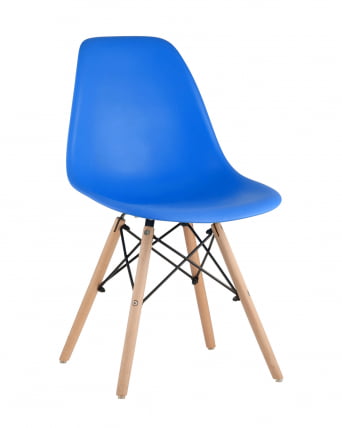 Стул Еамес ДСВ 4 шт. Синий / Eames DSW_1