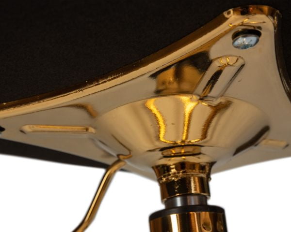 Офисное кресло для персонала DOBRIN MONTY GOLD (черный велюр (MJ9-101)) 2 шт_8