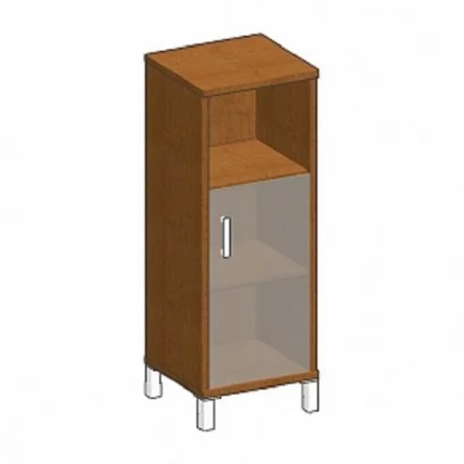 Стеллаж стекло тонированное В421.5 L Дуб девон_0