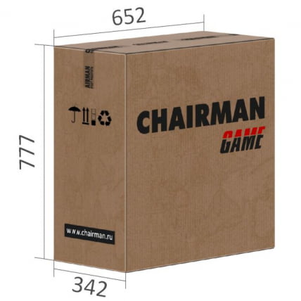 Кресло геймерское CHAIRMAN GAME 17 черный/голубой/белый_5