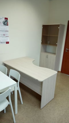 Стол угловой Glassy 1.14.16Пр Туя_5