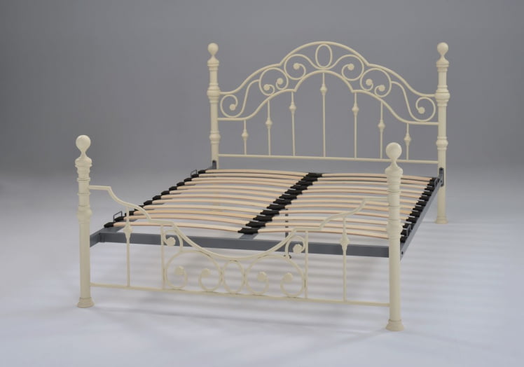 Кровать Виcториа + основание без матраса 140кс200 Античная медь / Victoria 140x200_2