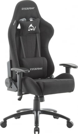 Кресло геймерское Everprof Ghost Ткань Черный_0