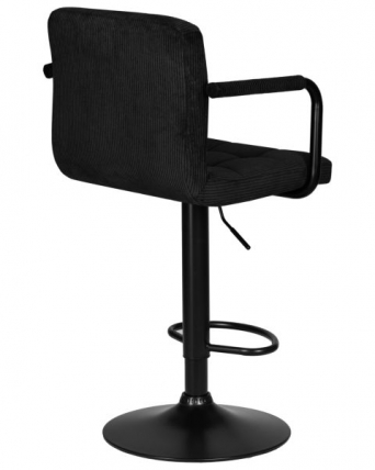 Стул барный DOBRIN KRUGER ARM BLACK (черный вельвет (LAR-E2041-52)) 2 шт_4