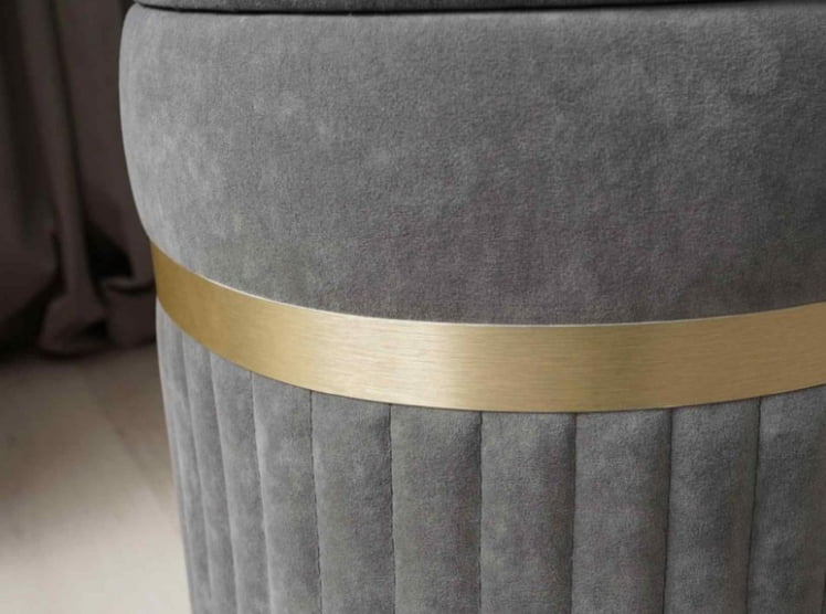 Пуф Монако 902.90 Десерт Серый_3