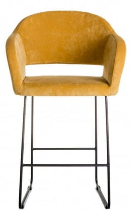 Стул полубарный Oscar ПБ Желт/Линк_1