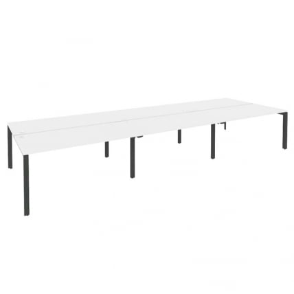 Рабочая станция на П-образном м/к ONIX O.MP-D.RS-6.4.8 Белый Бриллиант/Антрацит_0