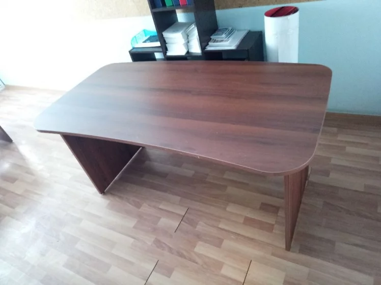 Стол руководителя Лидер 82.02 Орех Пегас_2