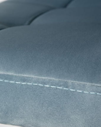 Стул барный DOBRIN KRUGER ARM (пудрово-голубой велюр (MJ9-74)) 2 шт_8