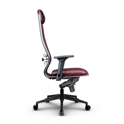 Кресло руководителя Metta L 1m 40M/2D Комплект 4 Темно-бордовое_2