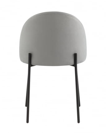 Стул Коди велюр Серый_4