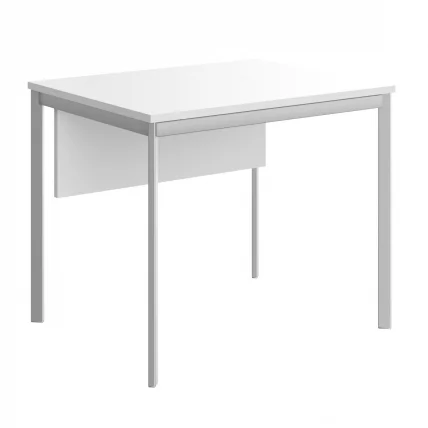 Стол прямой IMAGO-S СП-1SD белый алюминий_0