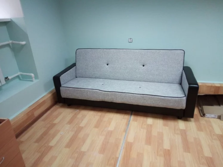 Диван-кровать Престиж Рогожка B1 Лаки блэк_2