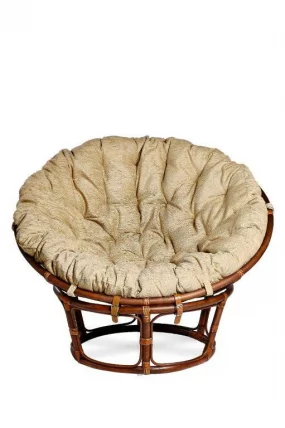 Кресло Папасан 23/01 орех матовый_0