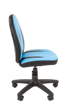 Детское кресло CHAIRMAN KIDS 122 Черный-голубой_2