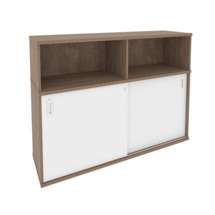 Шкаф-купе приставной / опорный ONIX O.SHKO-2.7 Дуб Аризона/Белый_0