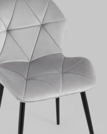 Стул Эдвин велюр Серый_7