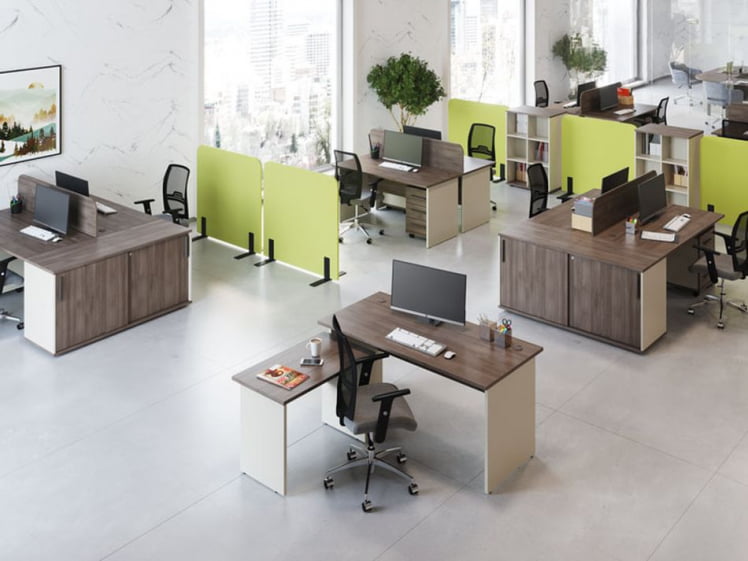 Стол письменный New Line NLN36310231 Дуб шамони темный_1