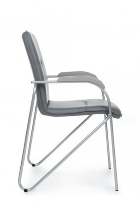 Стул Самба с пластиковыми подлокотниками SMB-03 Серый_1