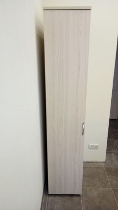 Шкаф для одежды узкий Glassy 6.19.30Л Туя_2