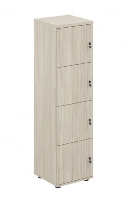 Локер 4 ячейки Sigma SG.817.OL.OL Дуб светлый_0