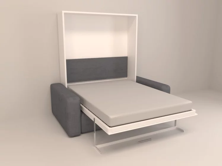 Диван-кровать трансформер Смарт 1 с пуфом К 1400 Венге_3