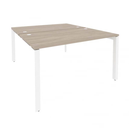 Рабочая станция на П-образном м/к ONIX O.MP-D.RS-2.3.8 Дуб Аттик/Белый_0