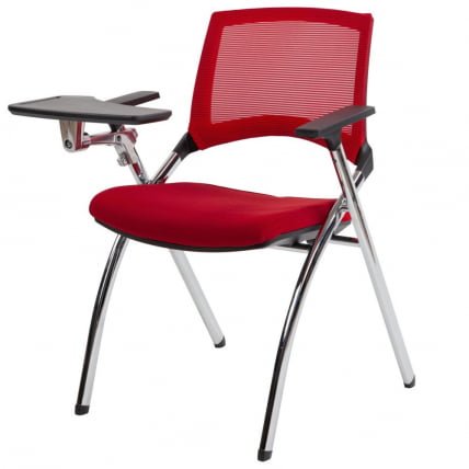 Комплект офисных кресел CHAIRMAN CH890 с пюпитром 2 шт Красный_2