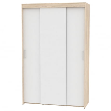 Шкаф-купе T-3-230х145х60(ДСС-Белый-2)_0