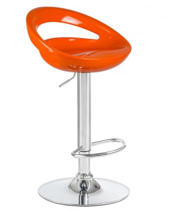 Стул барный ДОБРИН ДИСCО (оранжевый) 2 шт / DOBRIN DISCO_2