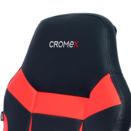 Кресло компьютерное CROMEX (КРОМЕКС) Start GM-105 экокожа черное/красное_15