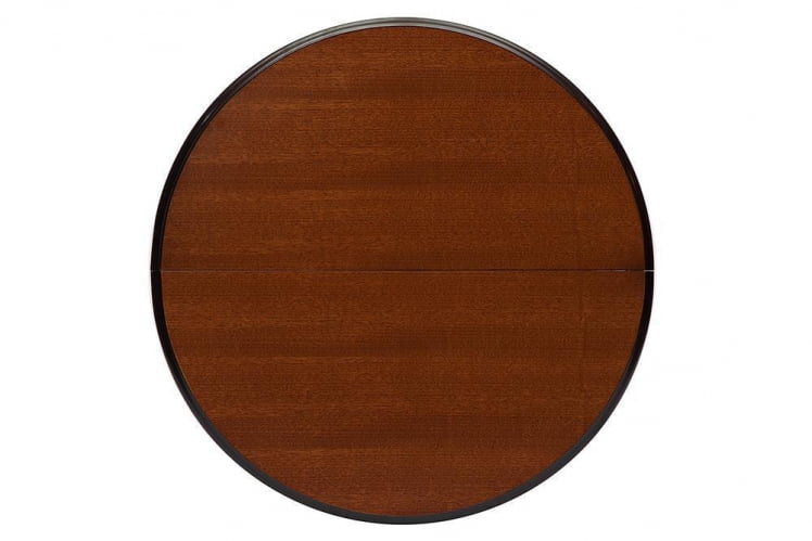 Стол раскладной Siena ( SA-T4EX) дерево гевея/мдф, 90+30х90х75см, MAF Brown_3