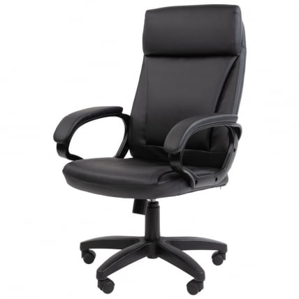 Кресло руководителя Chairman 794 LT экокожа Черный_3