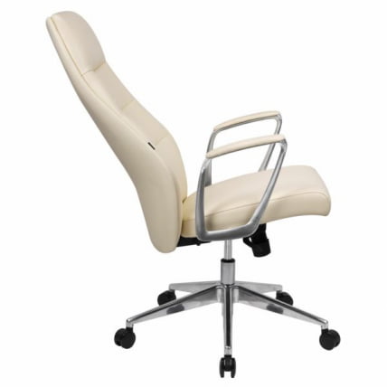 Кресло руководителя BRABIX PREMIUM Adept EX-752, синхромеханизм, алюминий, экокожа, бежевое_3