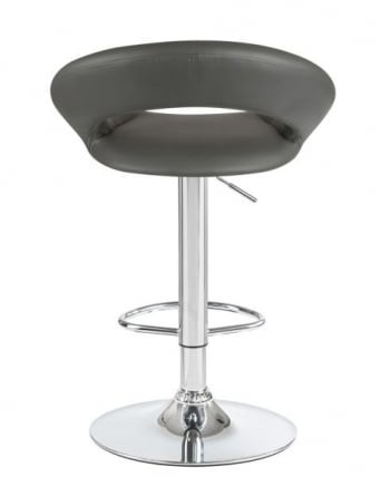 Стул барный DOBRIN MIRA (серый) 2 шт_5