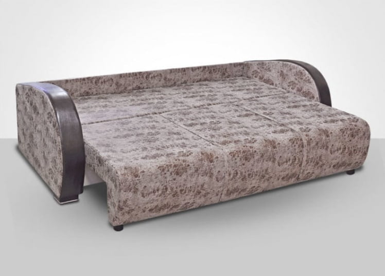 Диван-кровать Европа-1 арена дарк браун грандос 262-1 милк_2