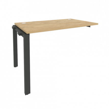 Наборный элемент рабочей станции на П-образном м/к ONIX O.MP-1.NRS-2.7 Тиквуд Светлый/Антрацит_0