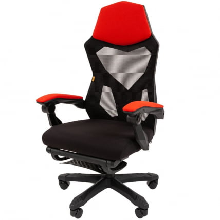Геймерское кресло CHAIRMAN CH571 Черный-красный_1