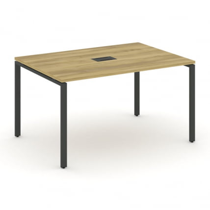 Стол переговорный (1 столешница) CONCEPT CN.PRG-014 Дуб Винченцо Антрацит_0